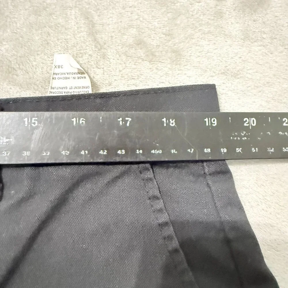 Dickies Mens Relaxed Fit Cargo Utility Pants Size 38x30 Black Workwear